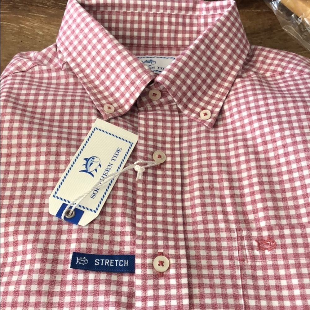 SOUTHERN TIDE LS Button Down NWT sz M